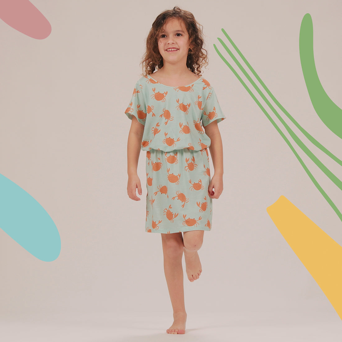 Vestido Cangrejo
