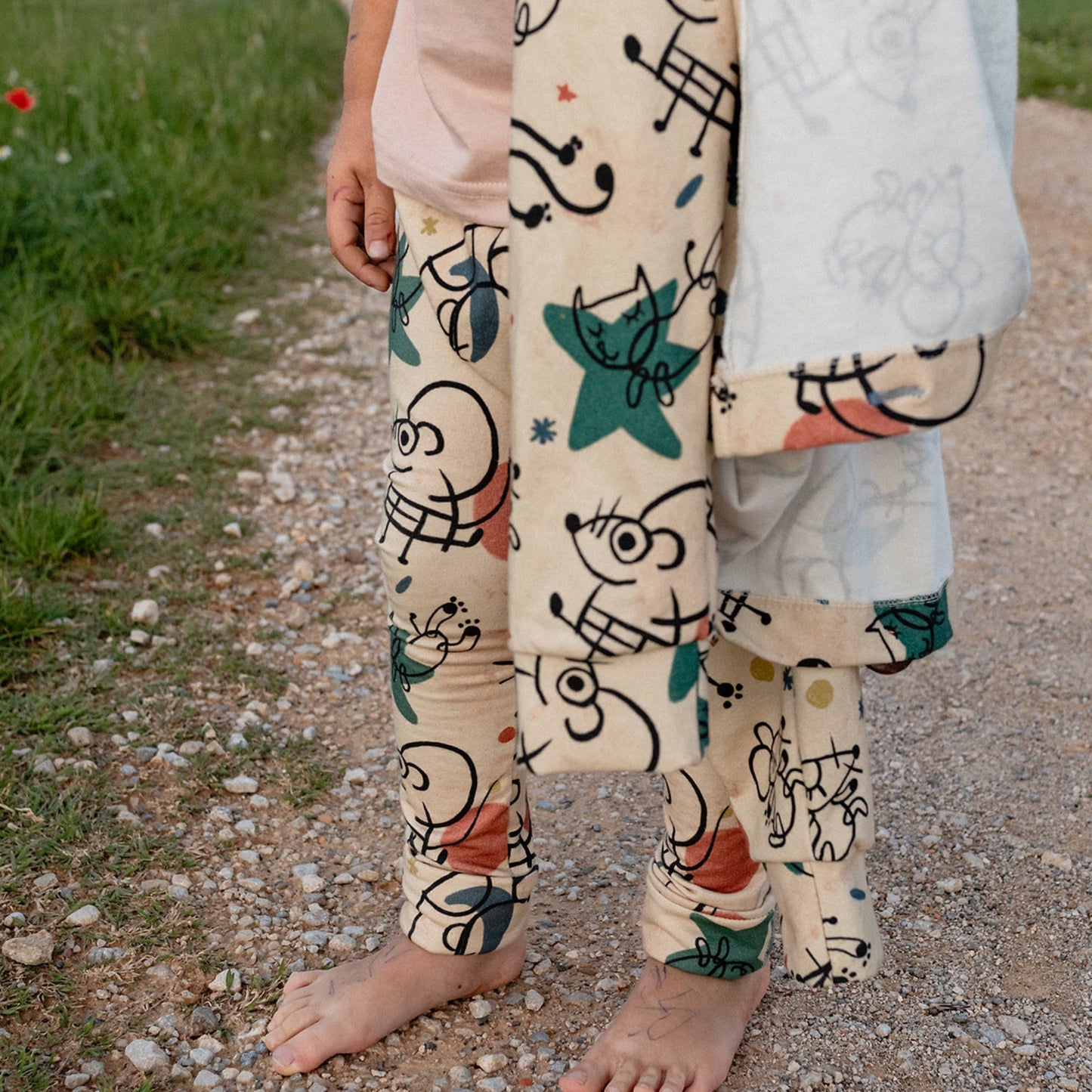 Pantalón Legging Evolutivo Afelpado Niñ@s Artistas