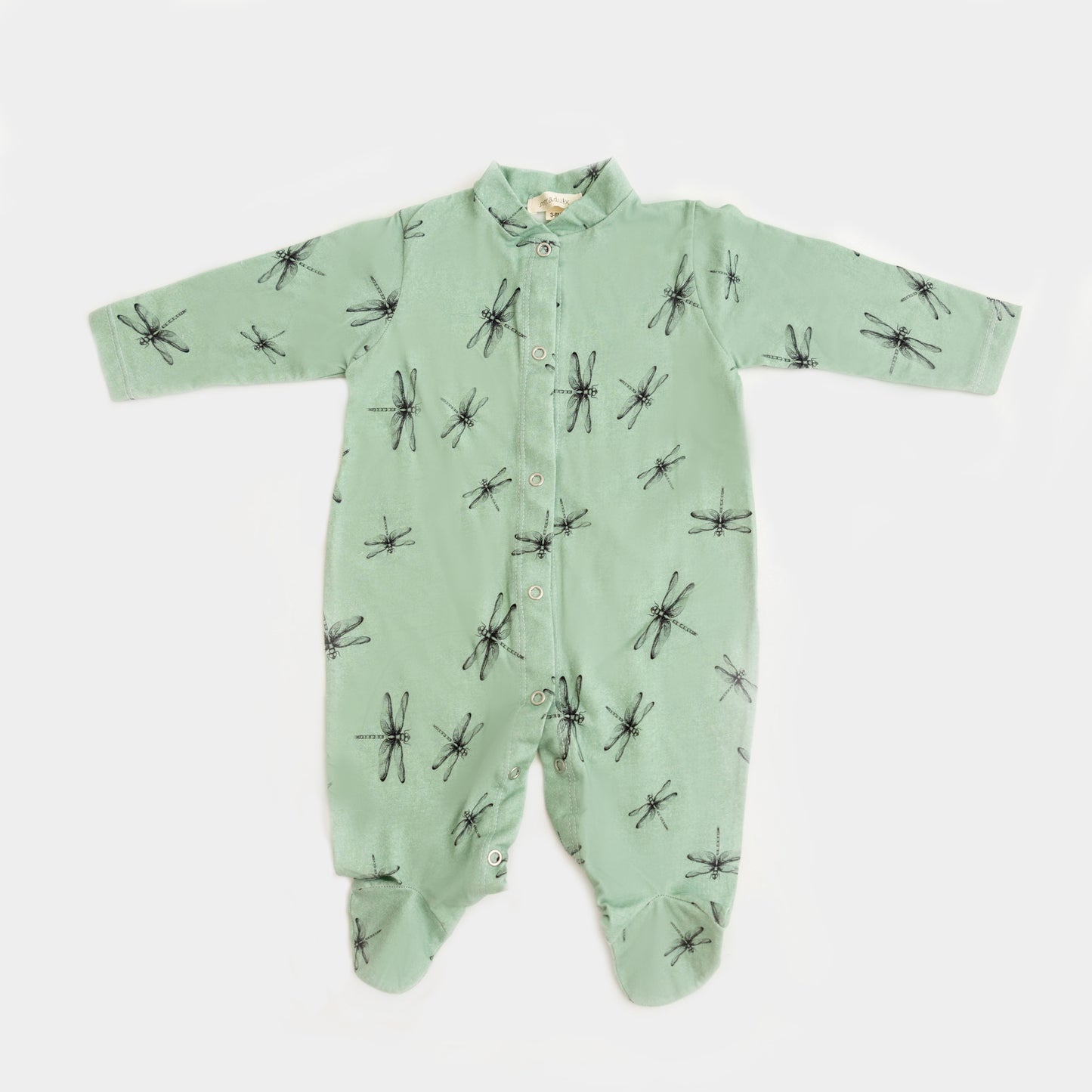 Mono Infantil Libélulas Verde