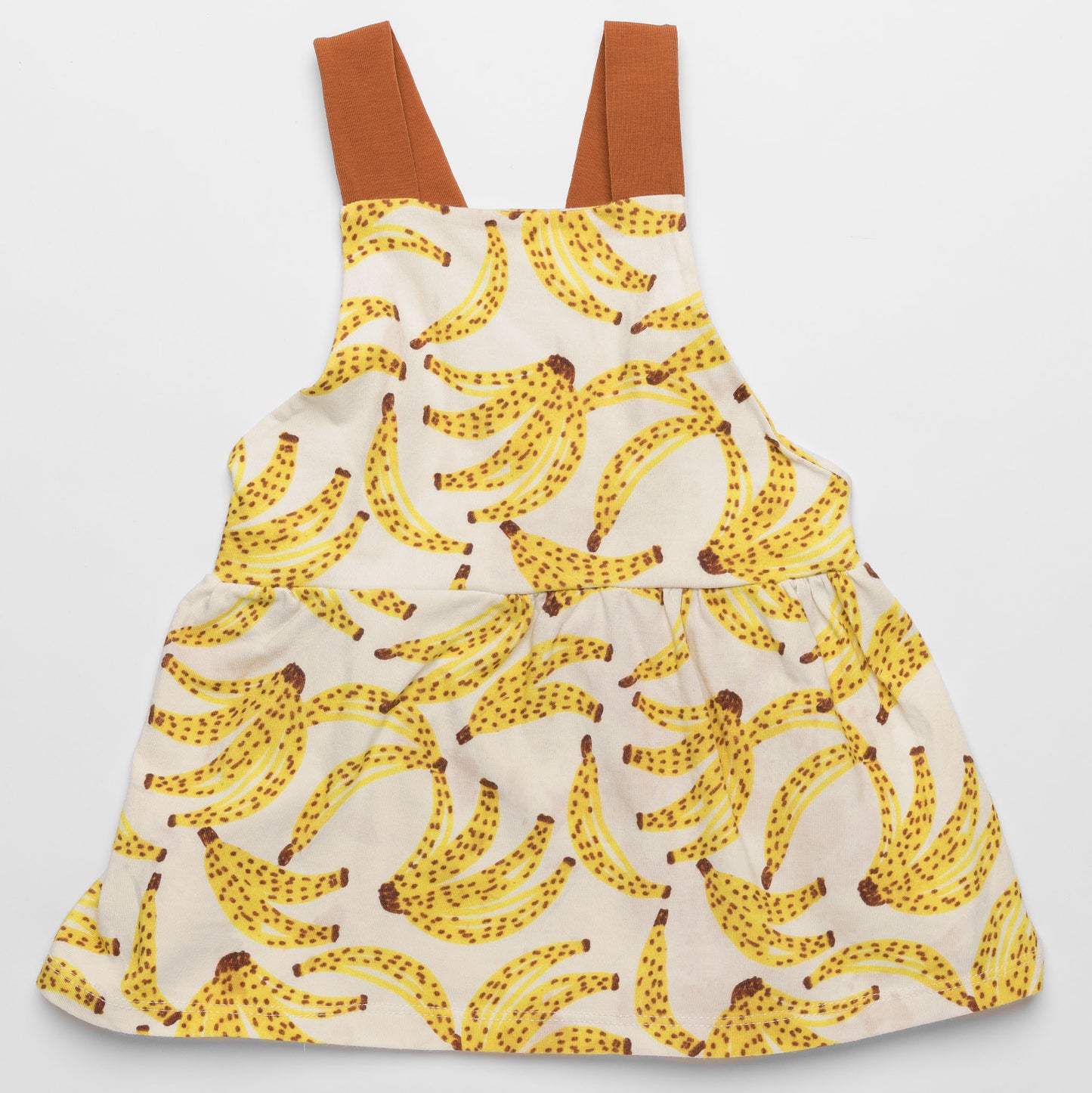 Vestido Infantil Tirantes Plátanos