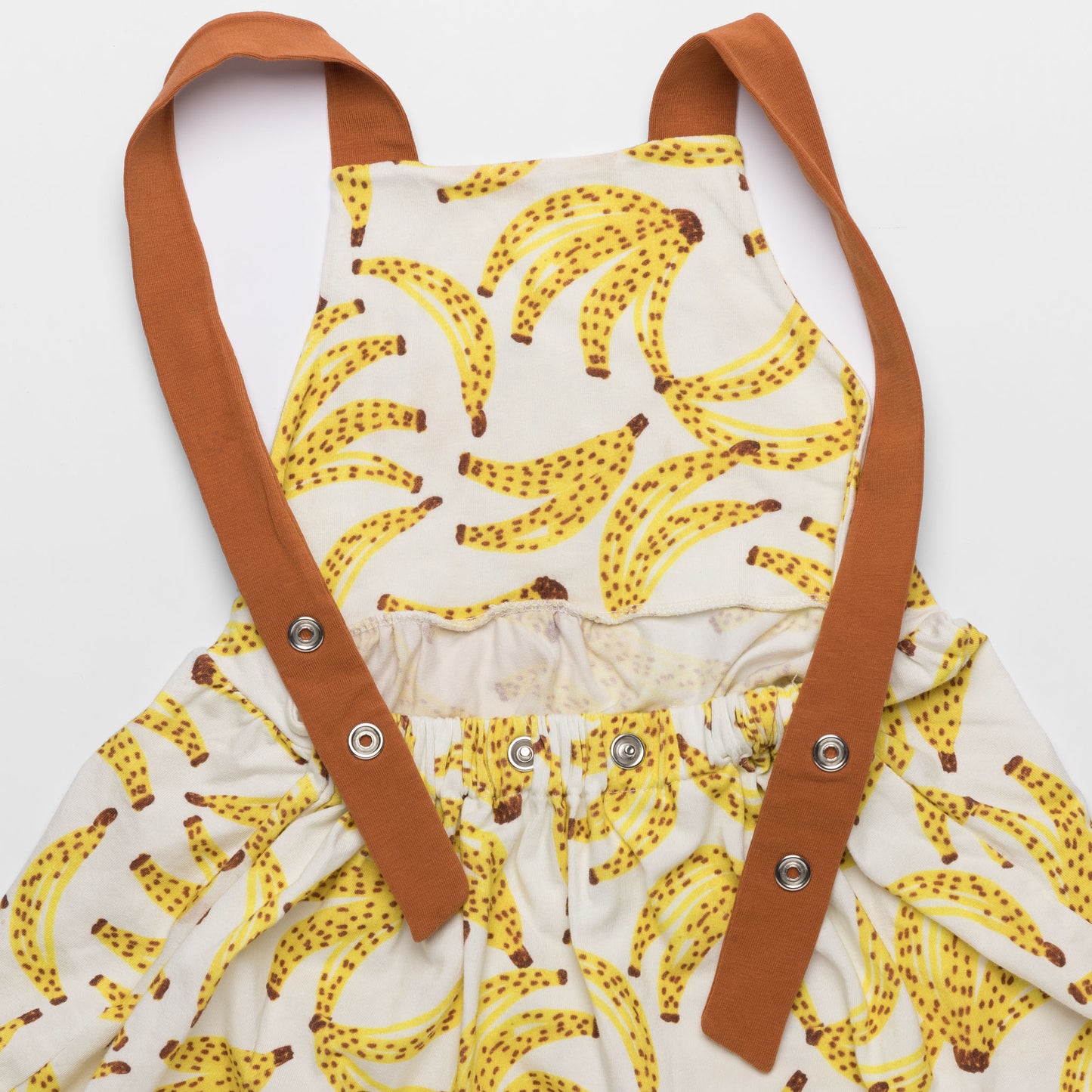 Vestido Infantil Tirantes Plátanos