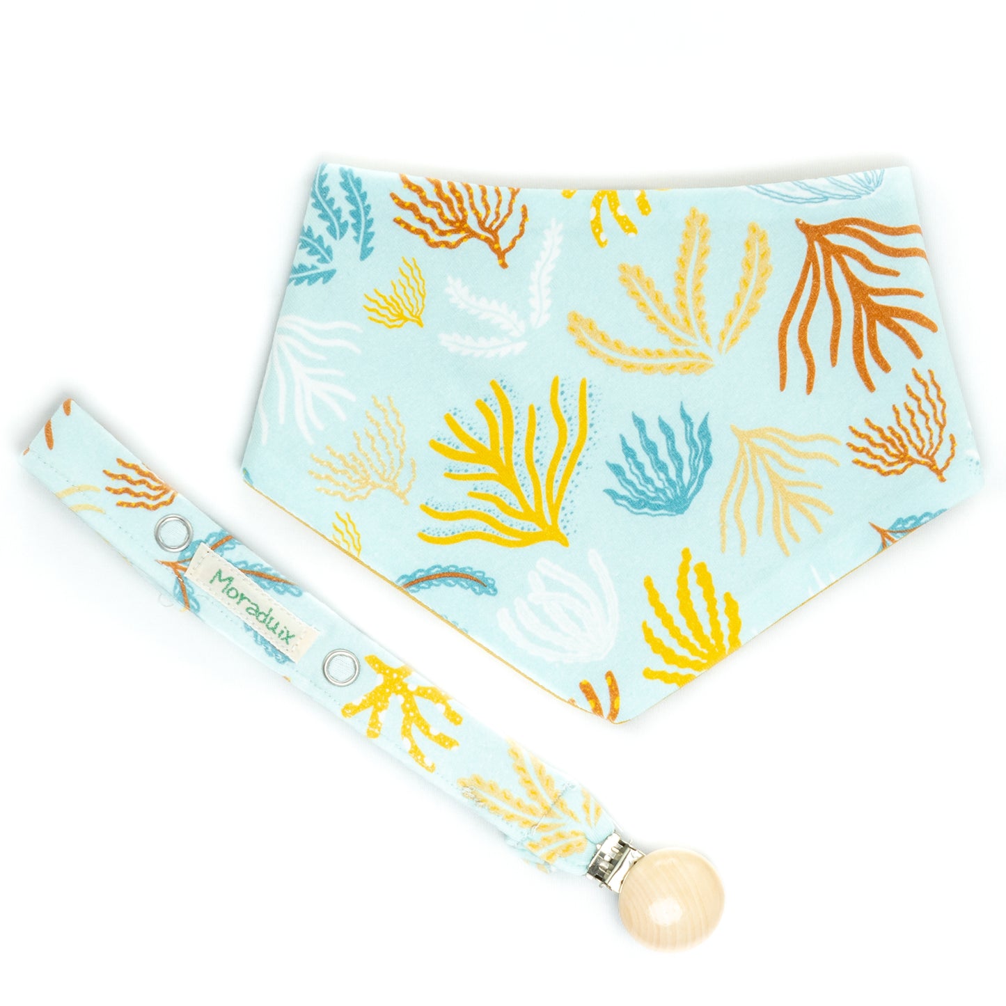Conjunto Bandana y Chupetero Algas