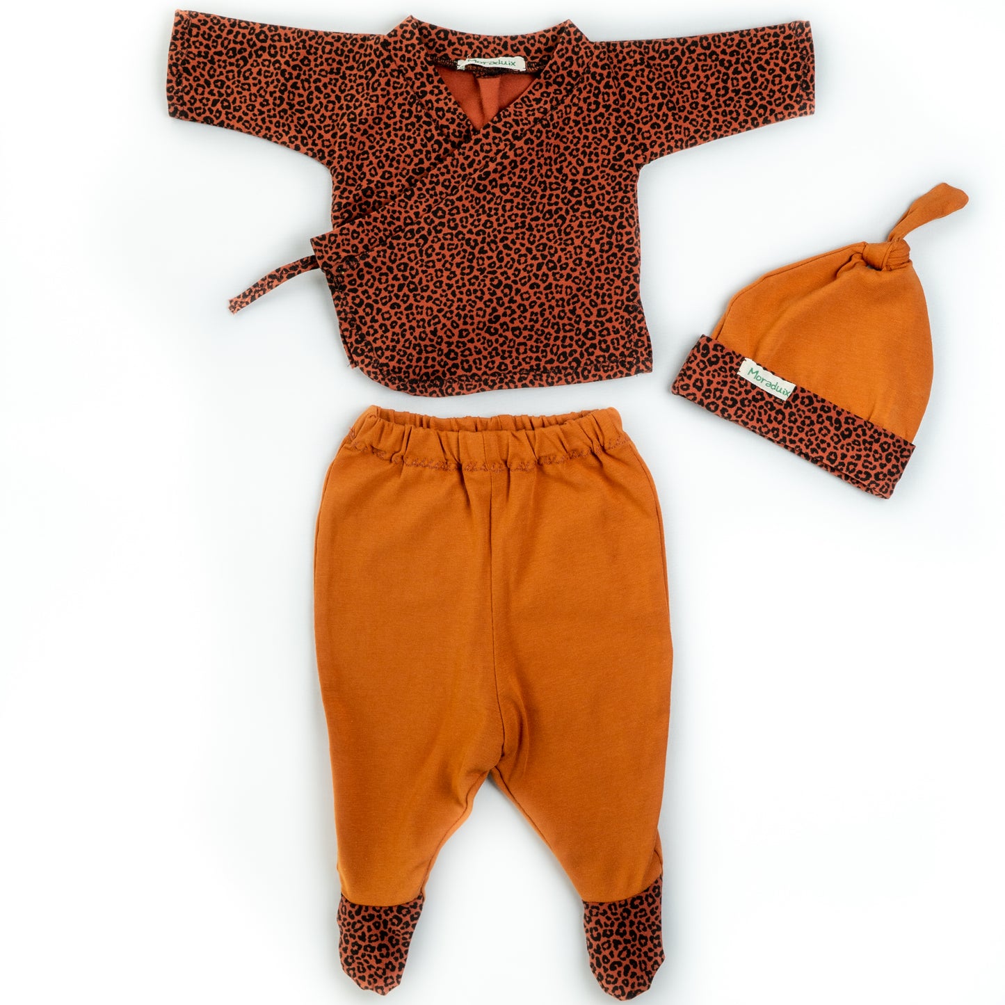 Conjunto New Born Tierra Handmade