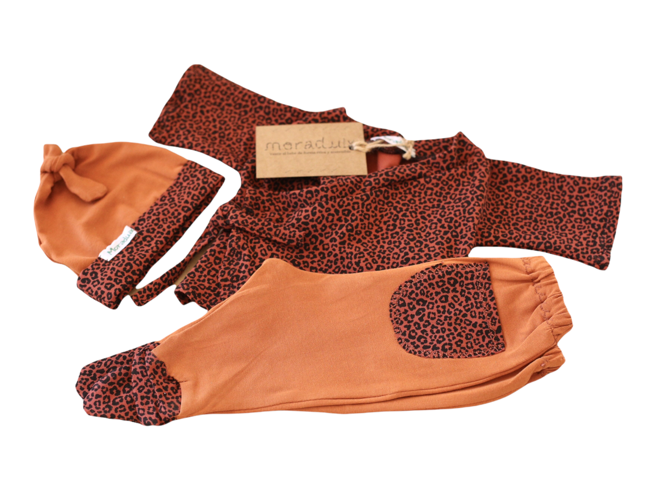 Conjunto New Born Tierra Handmade