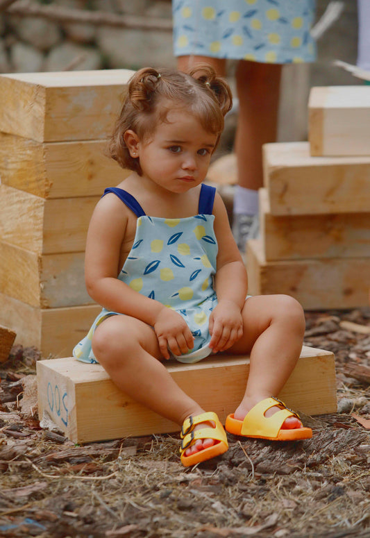 Vestido Tirantes Limones