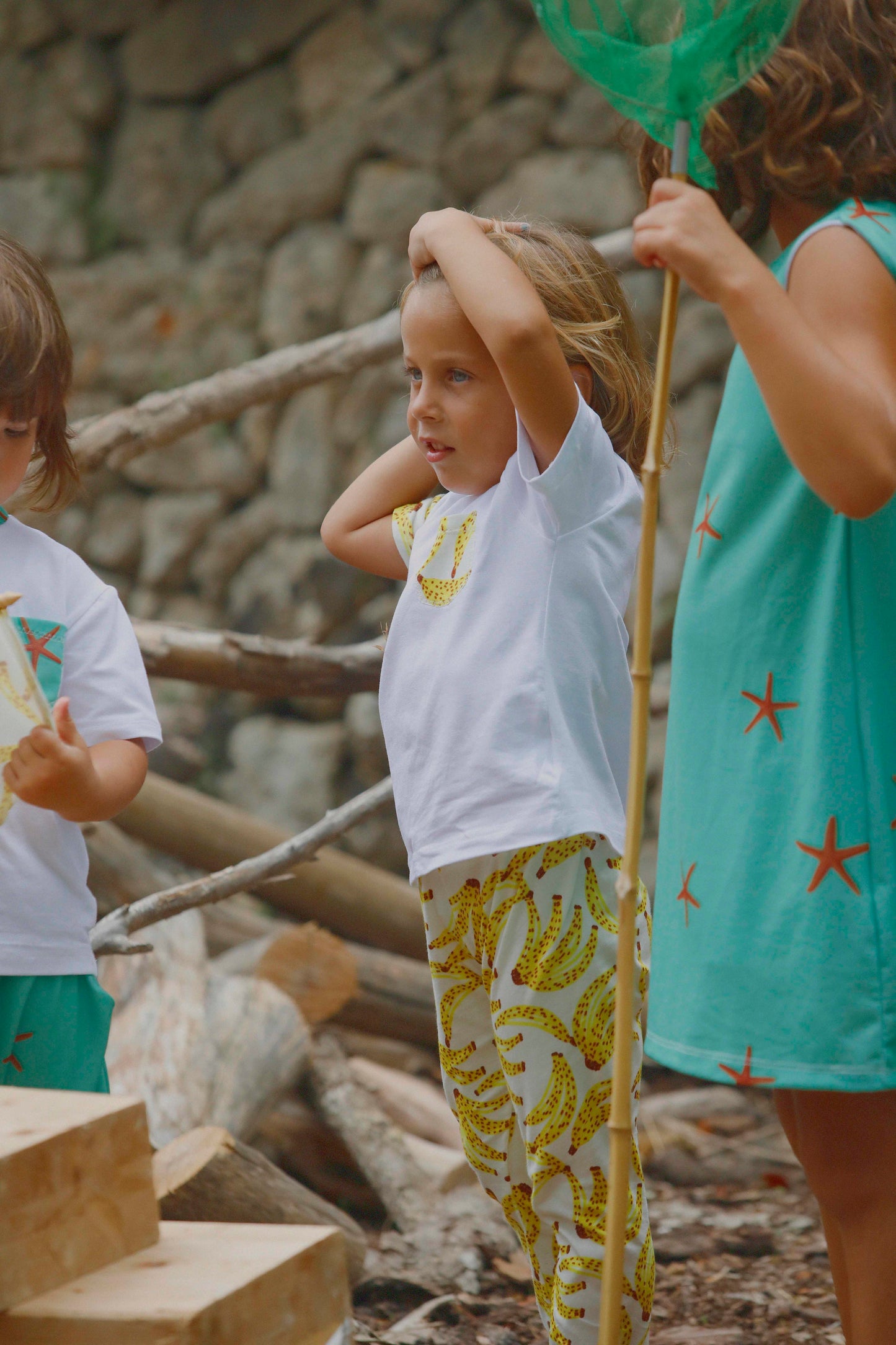 Pantalón Kids Largo Plátanos