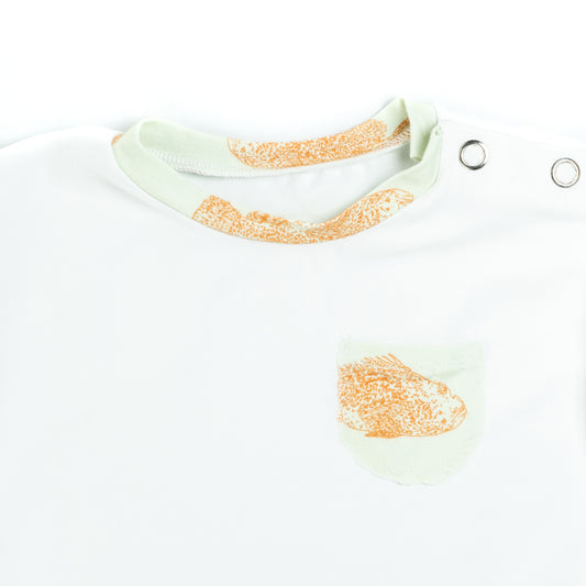 Camiseta Baby Cap Roig