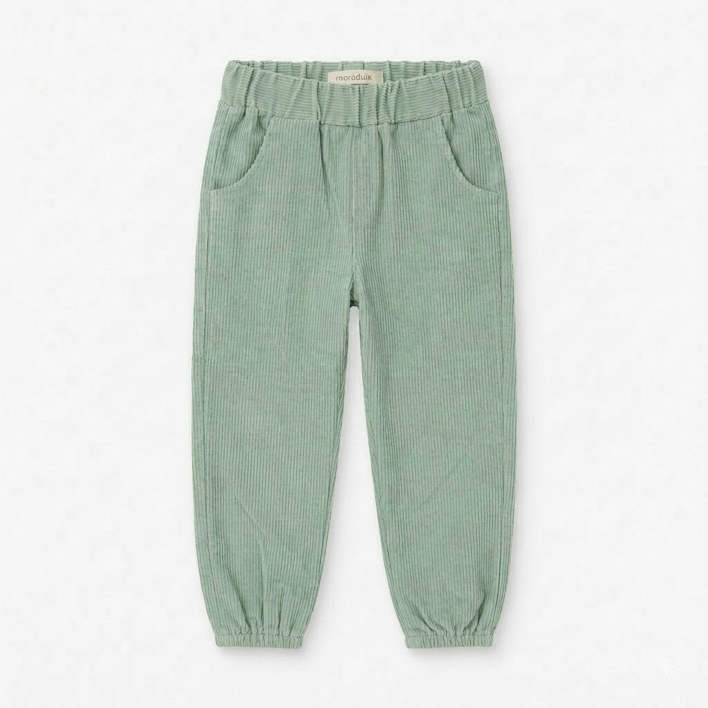 PANTALÓN PANA VERDE