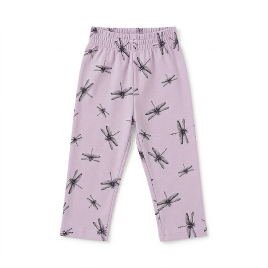 Pantalon Infantil Libélulas Lila