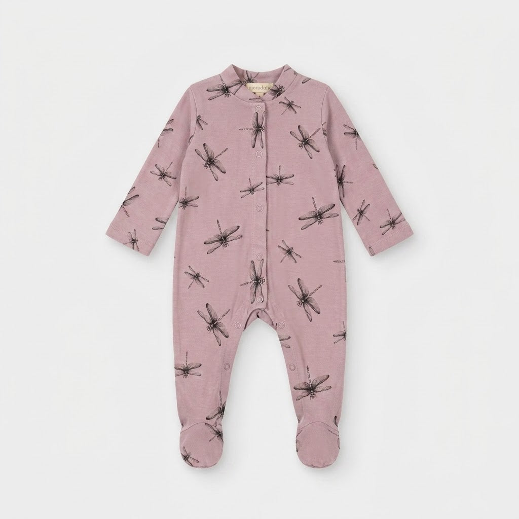 Mono Infantil Libélulas Lila