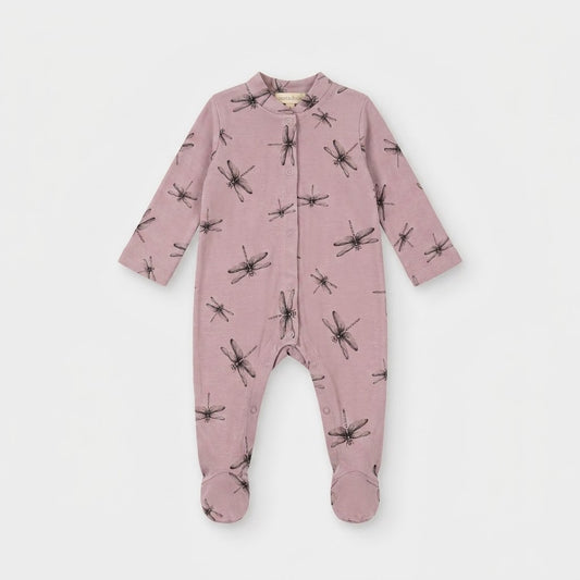 Mono Infantil Libélulas Lila