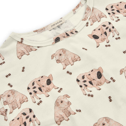 Camiseta Adulto Iggy y Pork