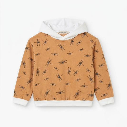 Sudadera Capucha Libélulas Tierra