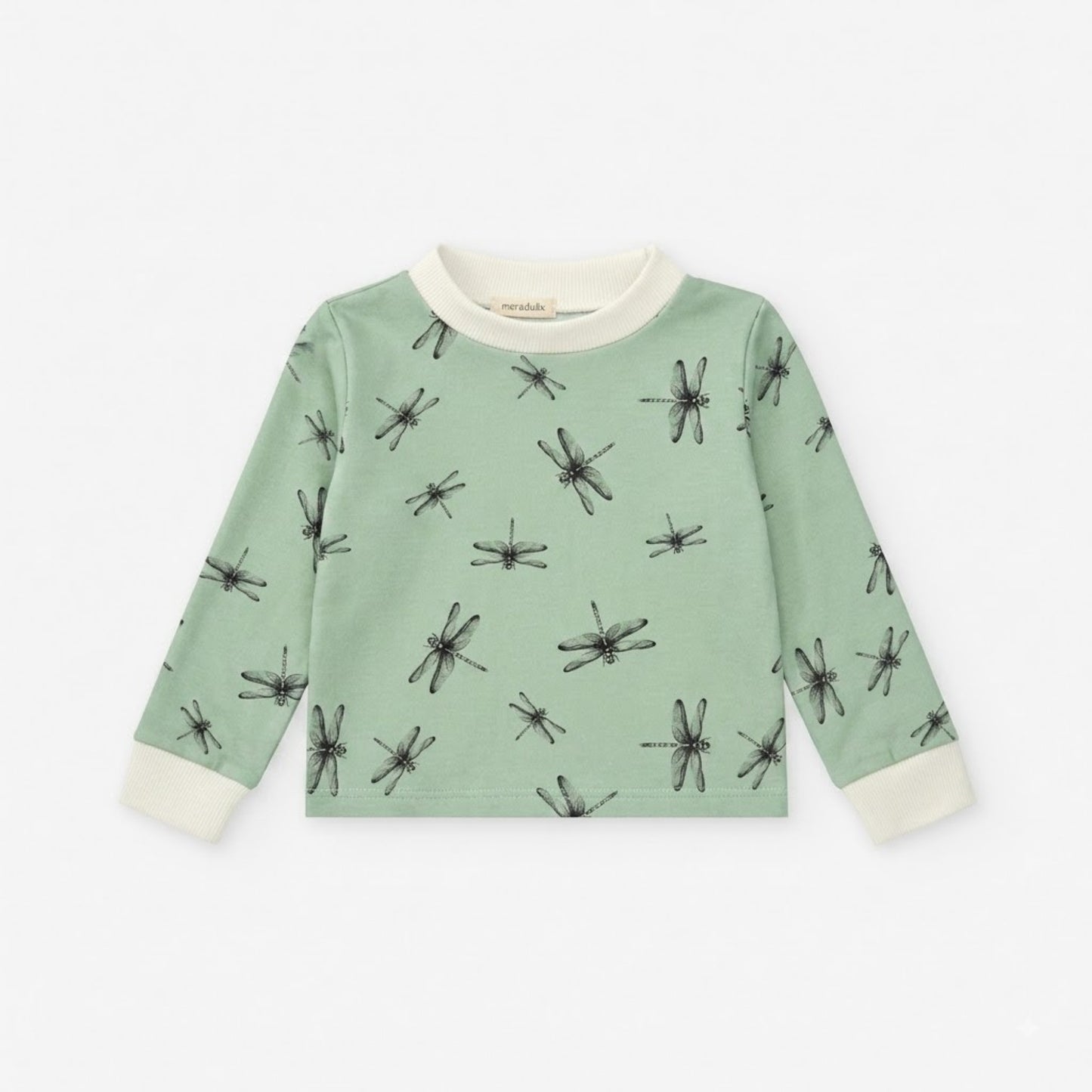Sudadera Libélulas Verde