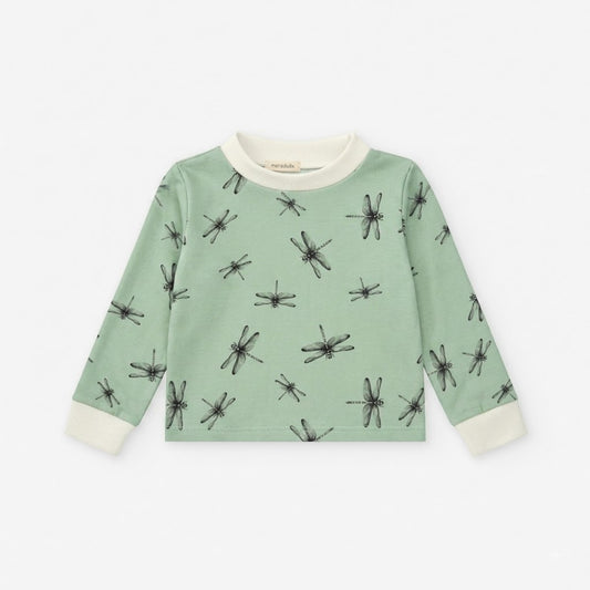 Sudadera Libélulas Verde