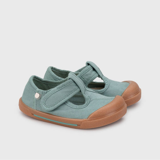Zapato Igor Pepito Canvas Caramelo Matcha