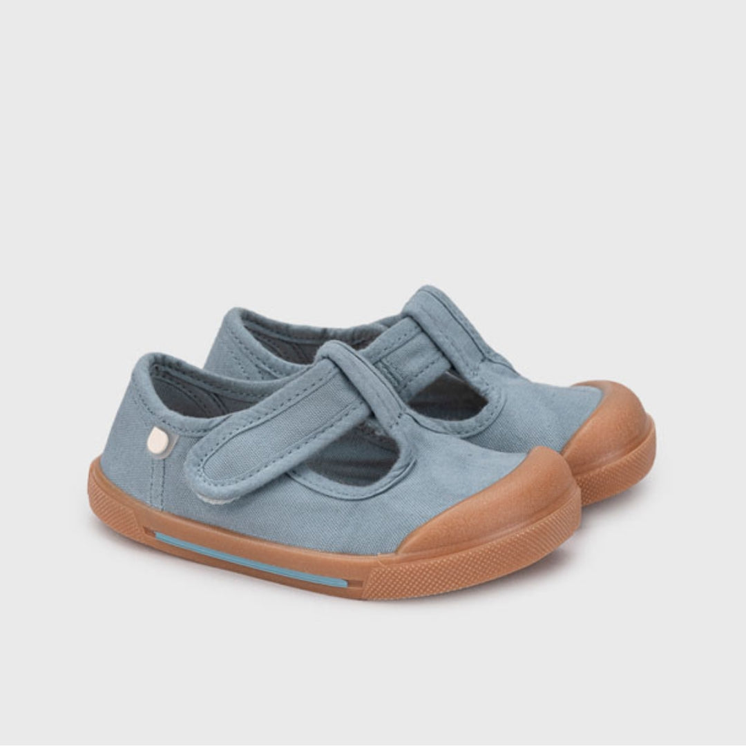 Zapato Igor Barefoot Pepito Canvas Caramelo Ocean