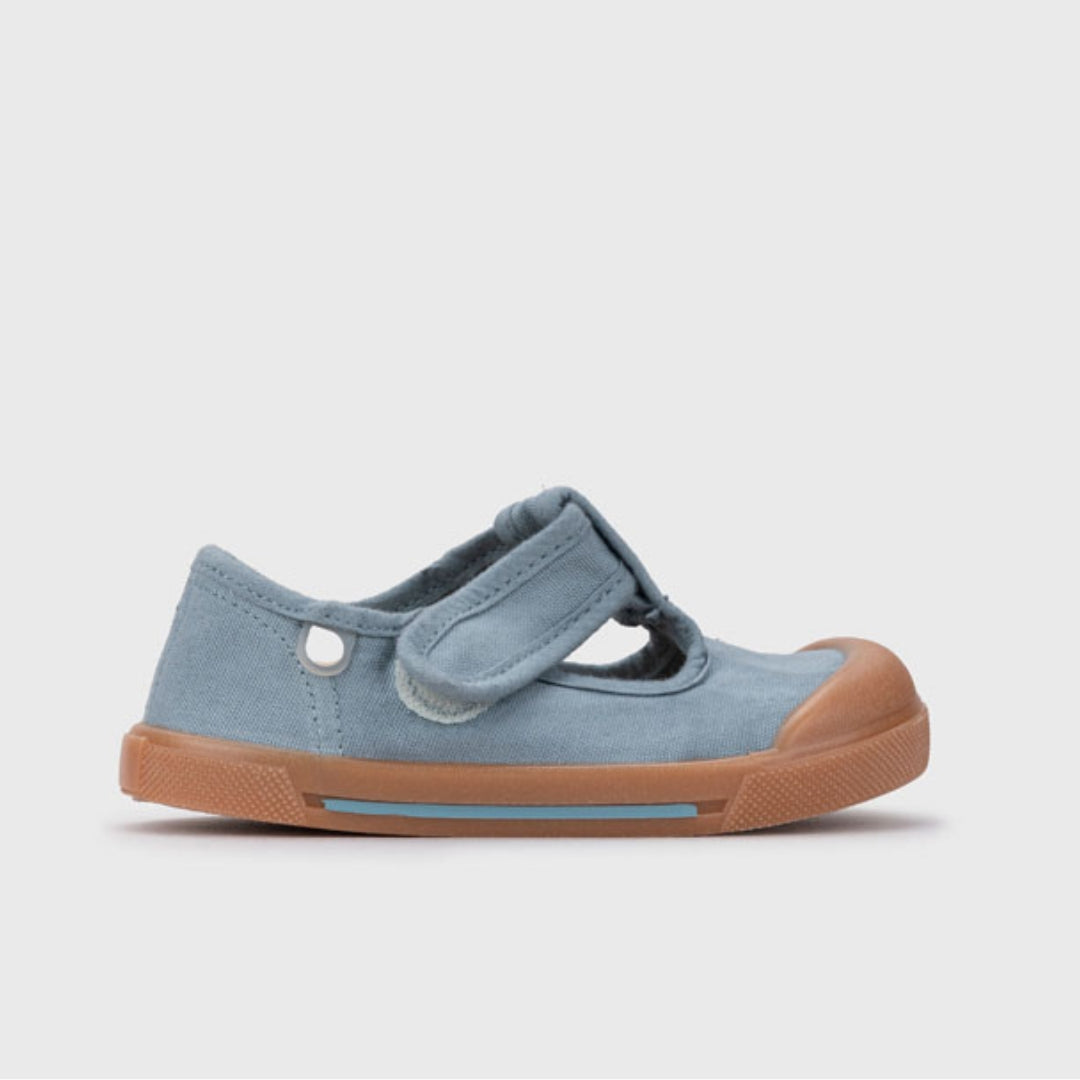Zapato Igor Barefoot Pepito Canvas Caramelo Ocean