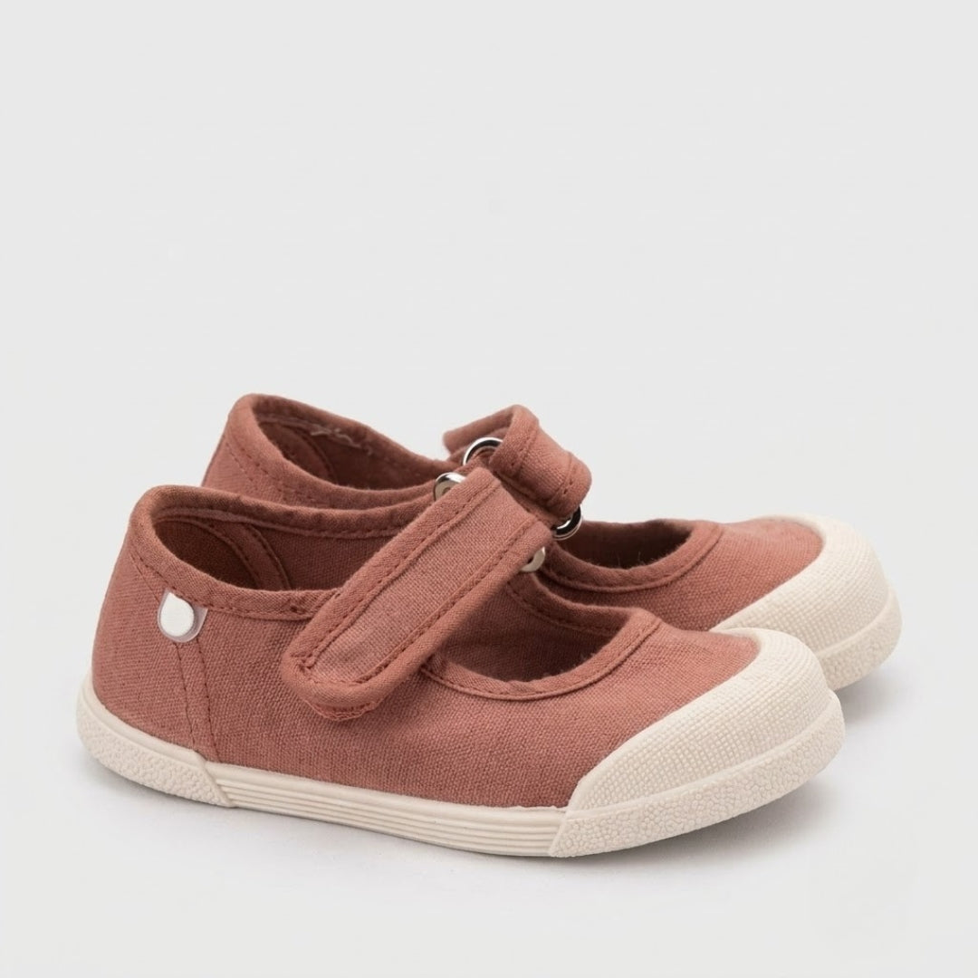 Zapato Igor Barefoot Lona Mercedes Terracota