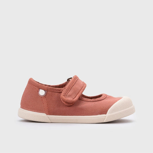 Zapato Igor Barefoot Lona Mercedes Terracota