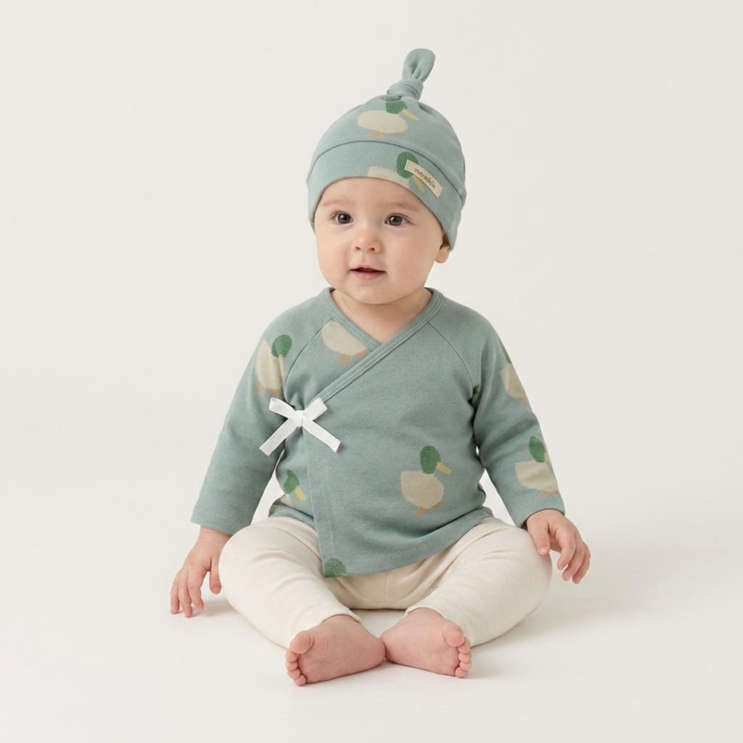 GORRO BEBÉ PATOS