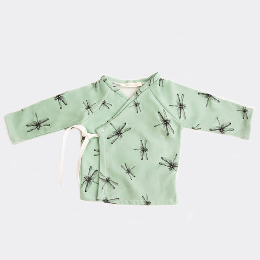 Primera Puesta Bebé Libelulas Verde