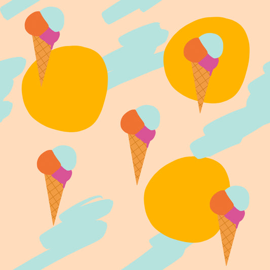 Camiseta Adulto Helados