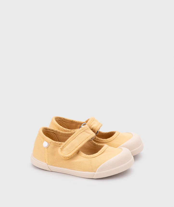 Zapato Lona Mercedes Amarillo Igor Bareffot