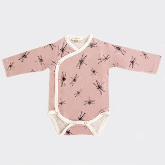 Body Infantil Libélulas Lila