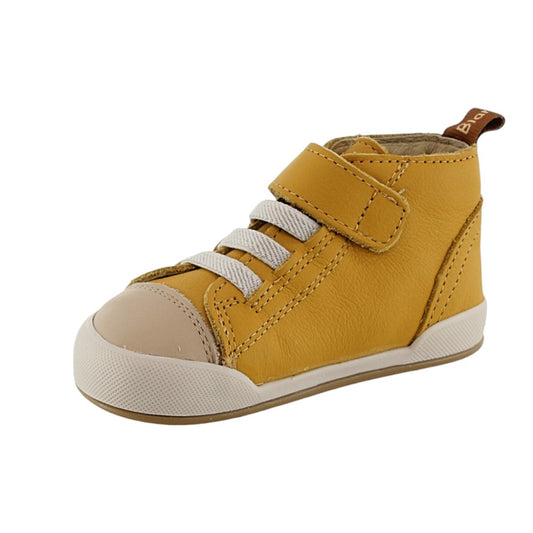 Botines barefoot Blanditos Boston Ocre