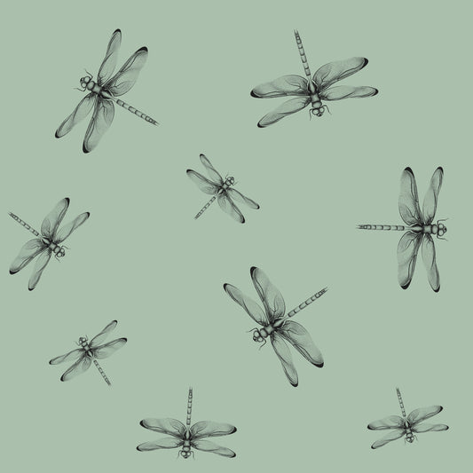 Pantalon Infantil Libélulas verde