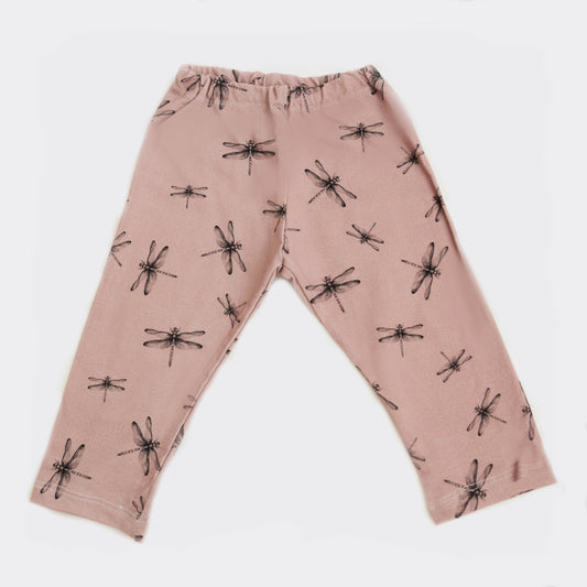 Pantalon Infantil Libélulas Lila
