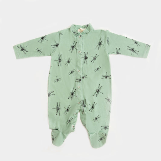 Mono Infantil Libélulas Verde