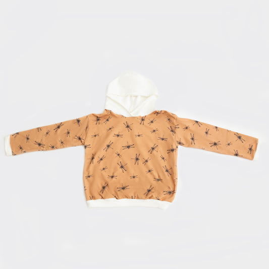 Sudadera Capucha Libélulas Tierra