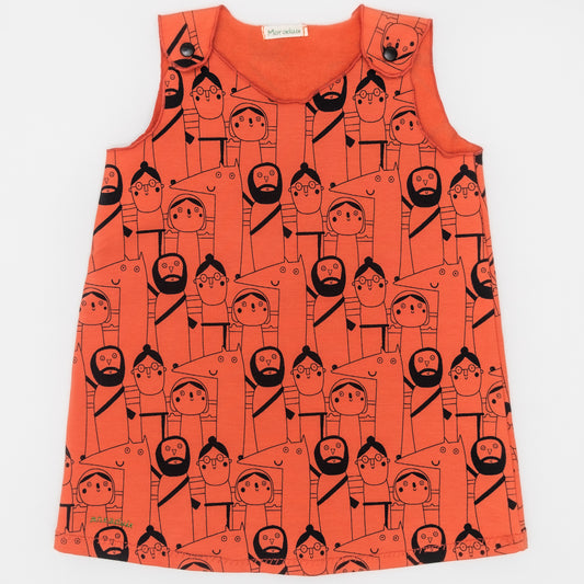 Vestido Kids Caricatura