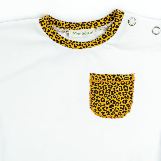 Camiseta Baby Print Leopard