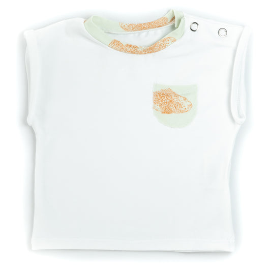 Camiseta Baby Cap Roig