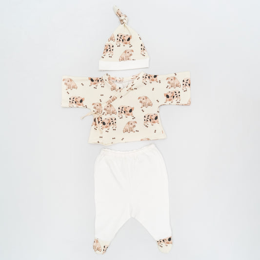 Primera Puesta Bebé Cerditos Iggy y Pork